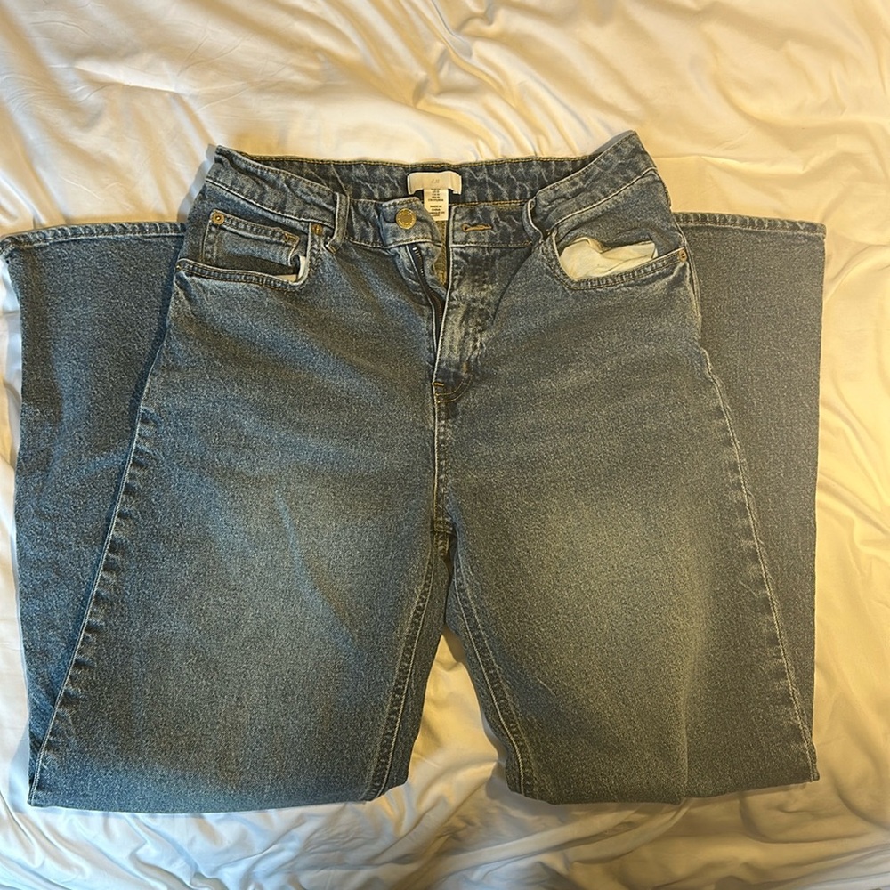 h and m jeans medium wash